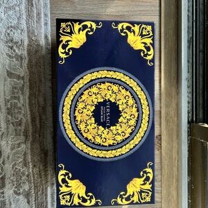Versace Navy and Gold Ornate Box